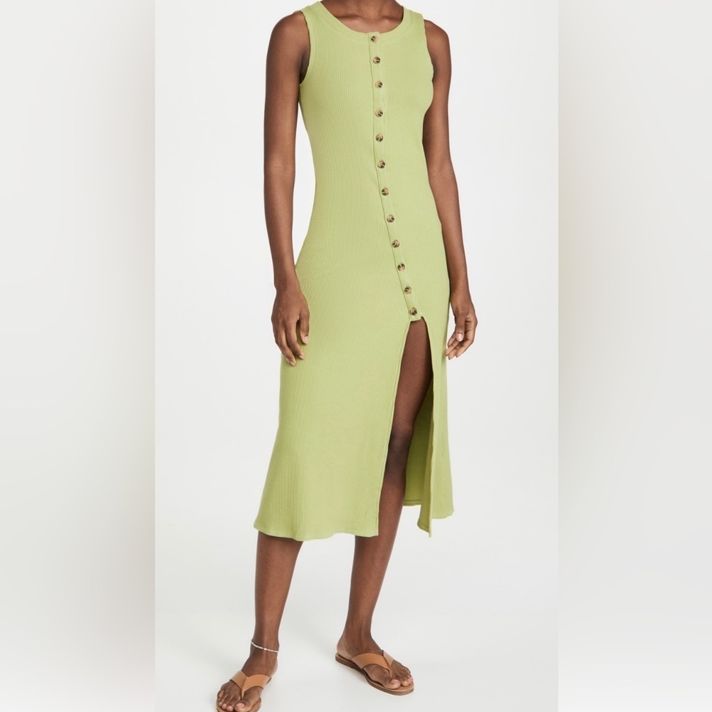 REVOLVE LINE AND DOT MAXI DRESS SIZE MEDIUM